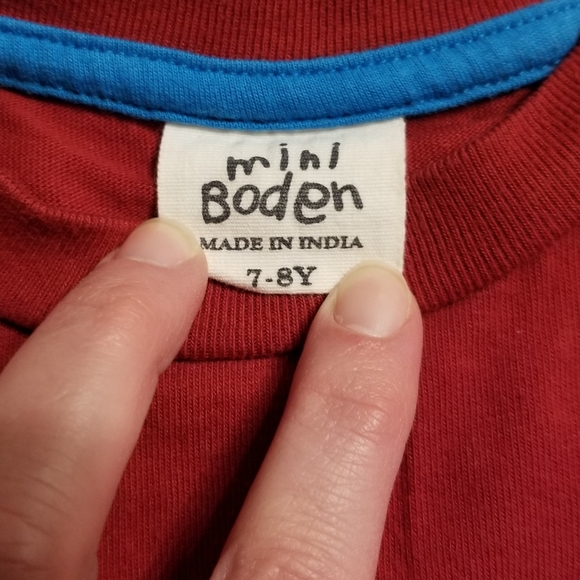 2011 vguc Mini Boden spider tee 7-8 years - Picture 4 of 12